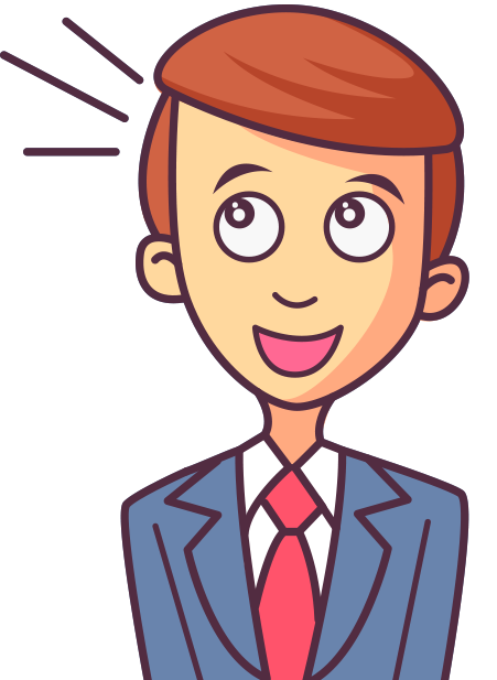 Caricatura hombre transformación digital